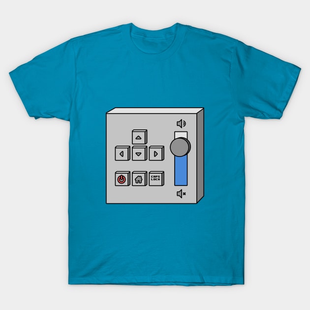 Self Controller Control Unit Interface T-Shirt by Bumblebeast